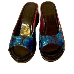 Helen’s Heart Multicolored Platform Shoes Size 7